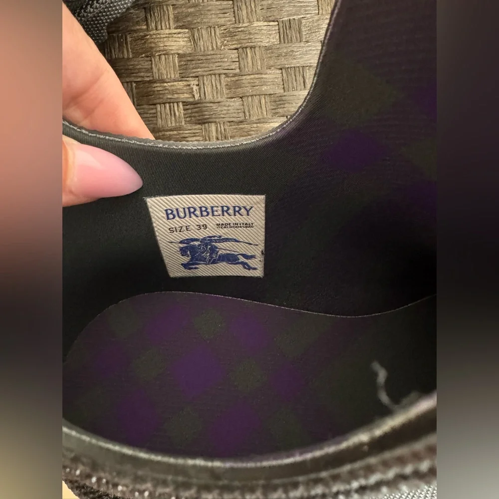 Burberry Marsh Slip On Ankle Rain Boot - Picture 6 of 7